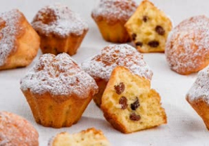 Limansky cupcake with raisins